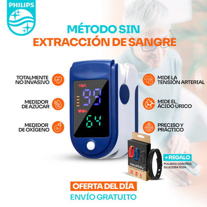 GlucoMax™ – Medidor láser de glucosa sin pincharse el dedo + Regalos