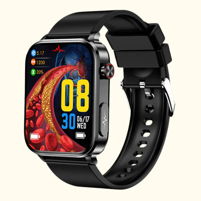 GLUCOWATCH - Reloj inteligente de monitoreo de glucosa, presión arterial y colesterol, no invasivo y de alta precisión.
